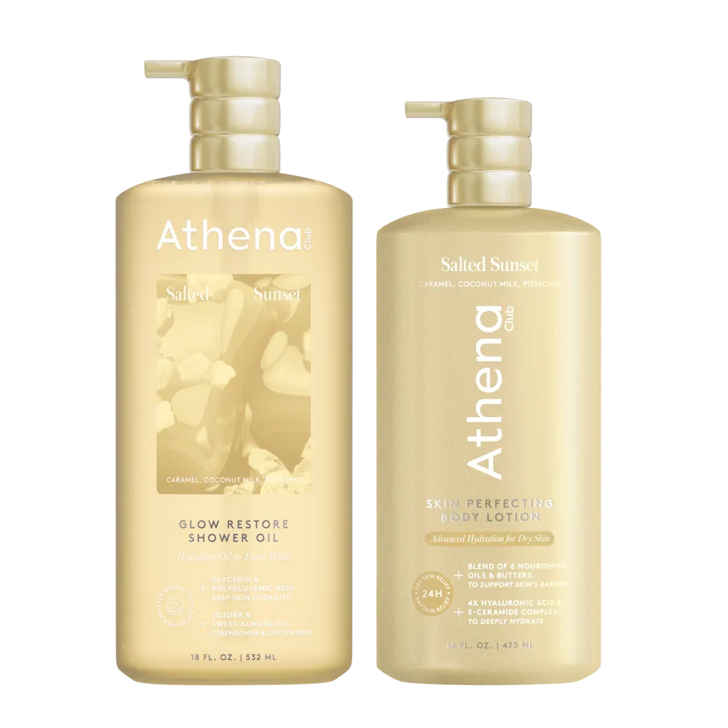 Shower Oil & Lotion Duo - Playful Signature Sunset Assortment