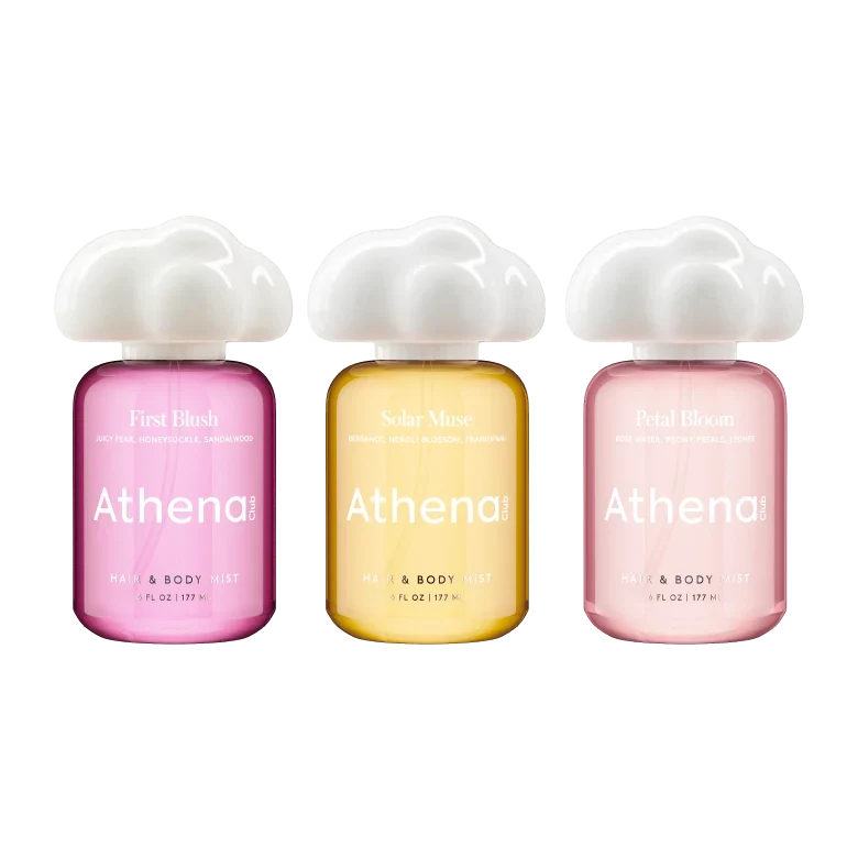 Hair & Body Mist Trio - Simple Essential Blush Assortment