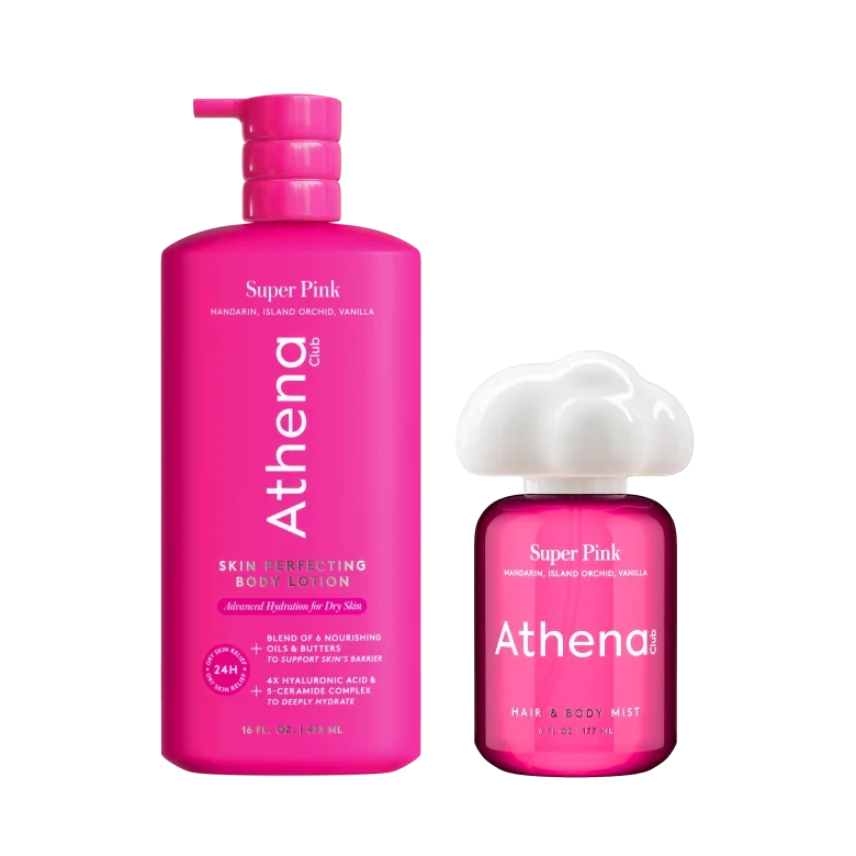 Lotion and Mist Duo - Simple Essential Duo Assortment Super Pink