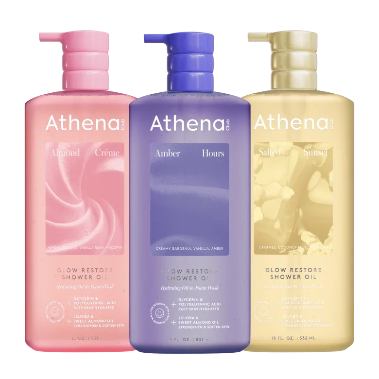 Glow Restore Shower Oil Trio - Airy Artisan Trio Assortment
